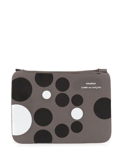 Comme Des Garçons dot-printed wallet outlook