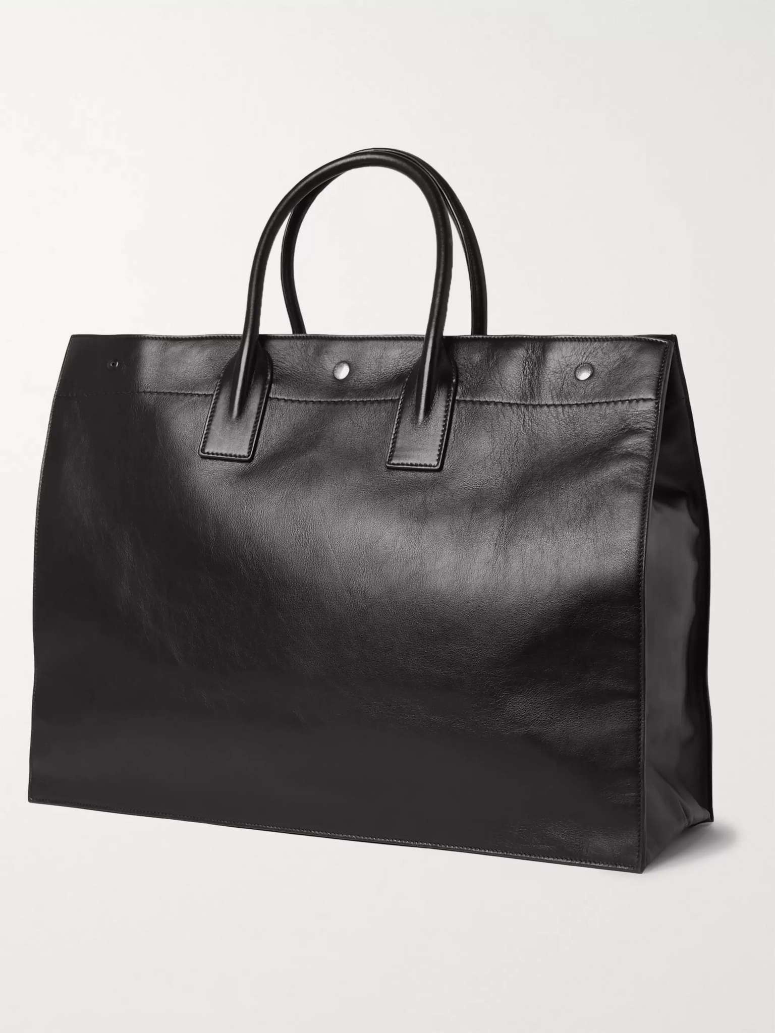 Noe Logo-Embossed Leather Tote Bag - 4