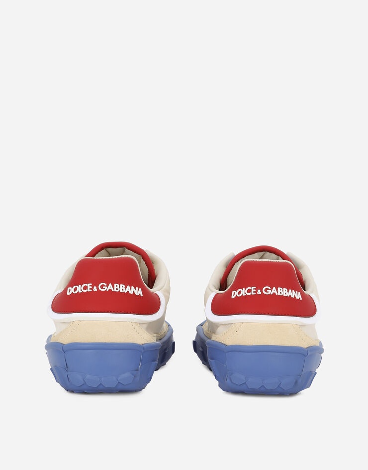 Mixed-material Old Runner sneakers - 4