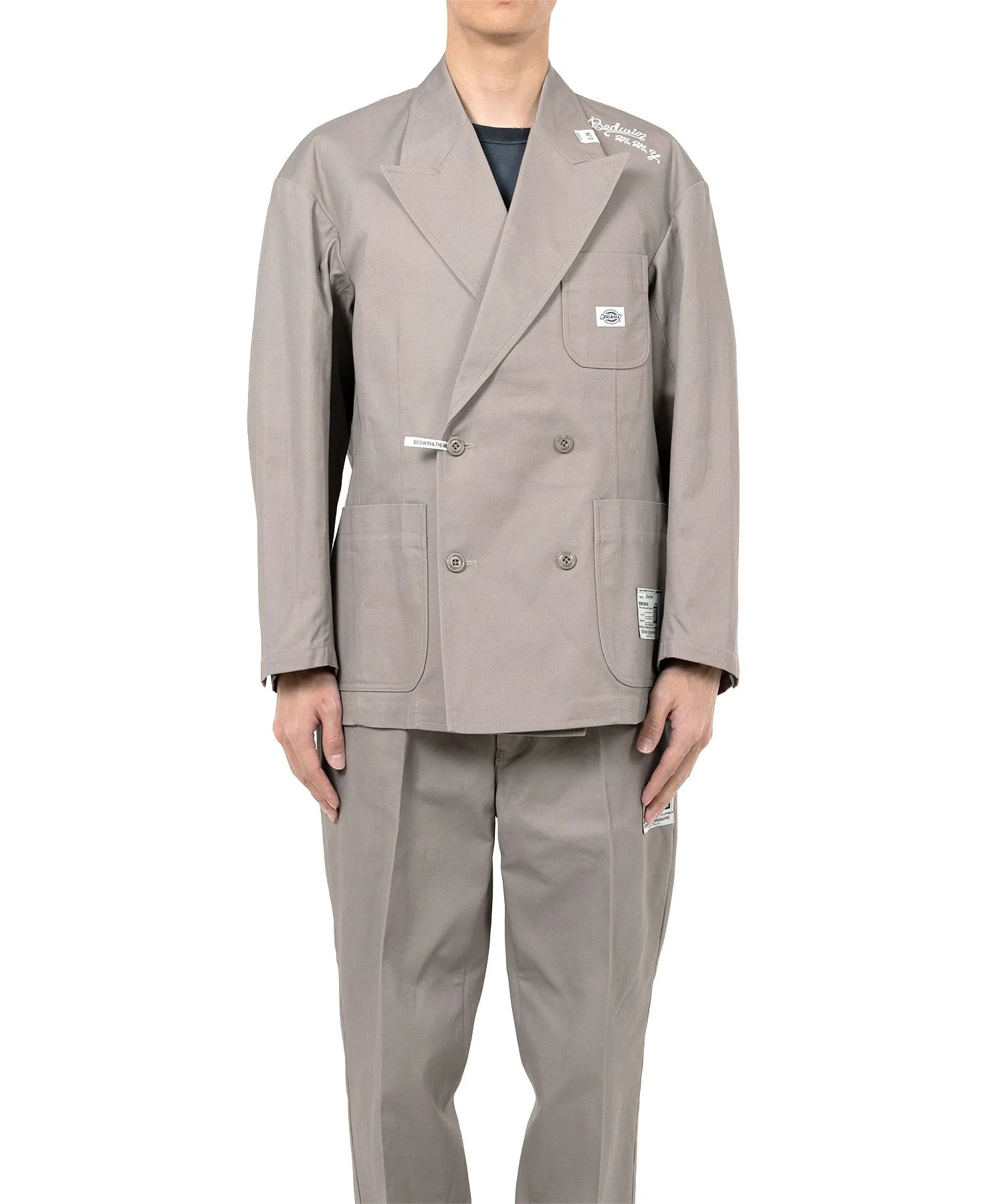 "BEDWIN & THE MMY × Dickies” Double-Breasted Jacket - 1
