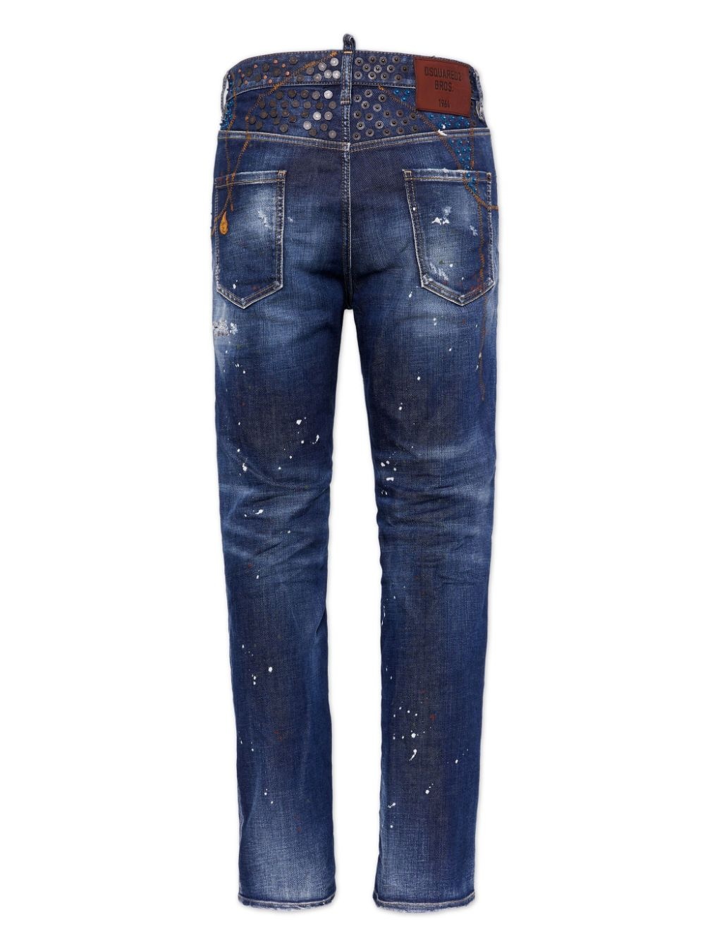 mid-rise slim-fit jeans - 2