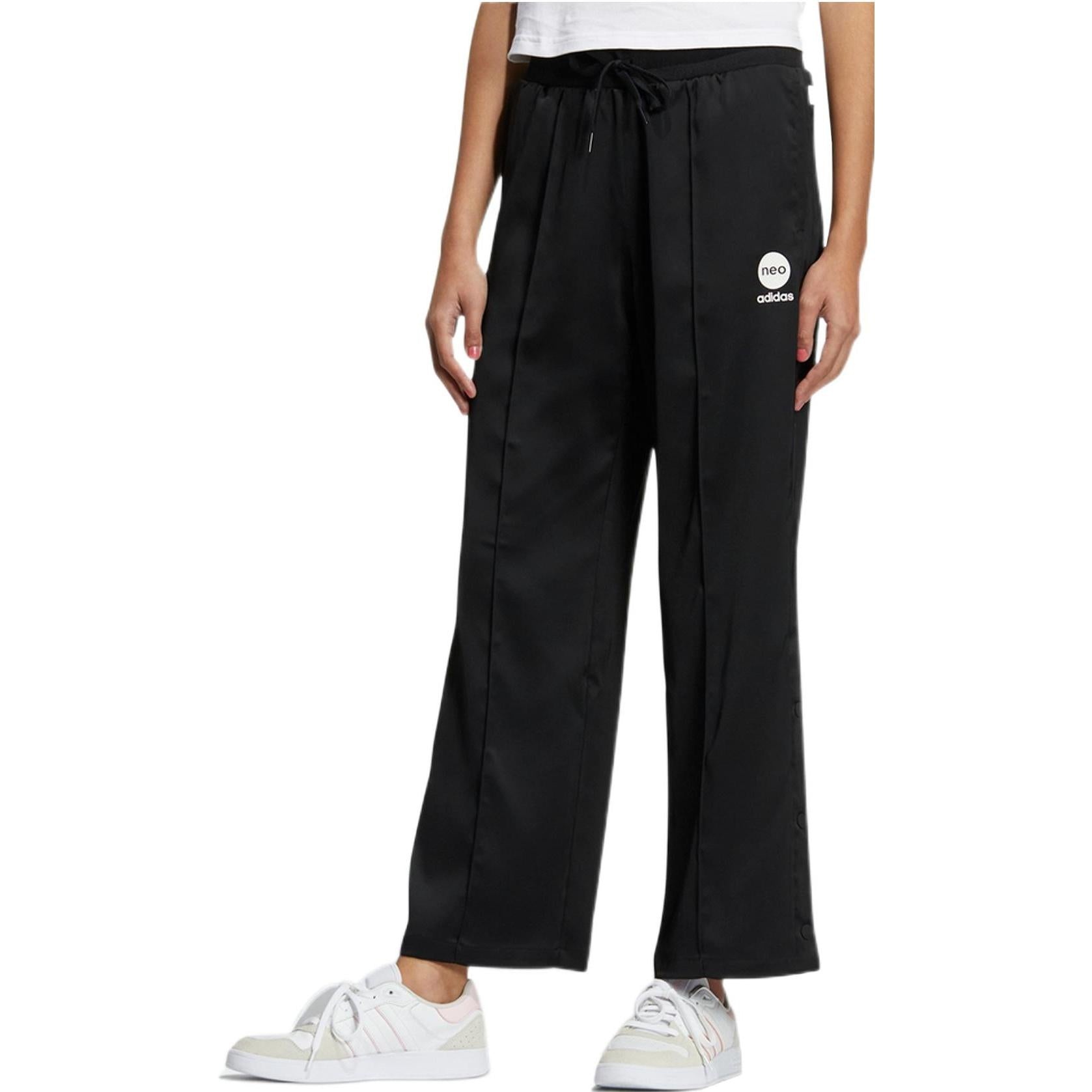 (WMNS) adidas Neo Basketball Pants 'Black' HN0011 - 4
