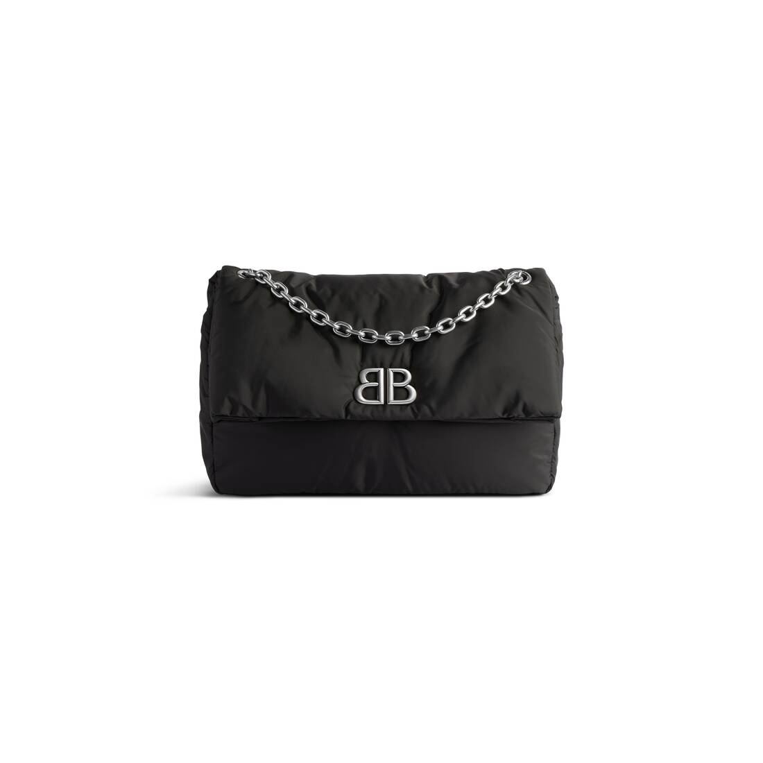 Women's Monaco Medium Chain Bag in Black - 5