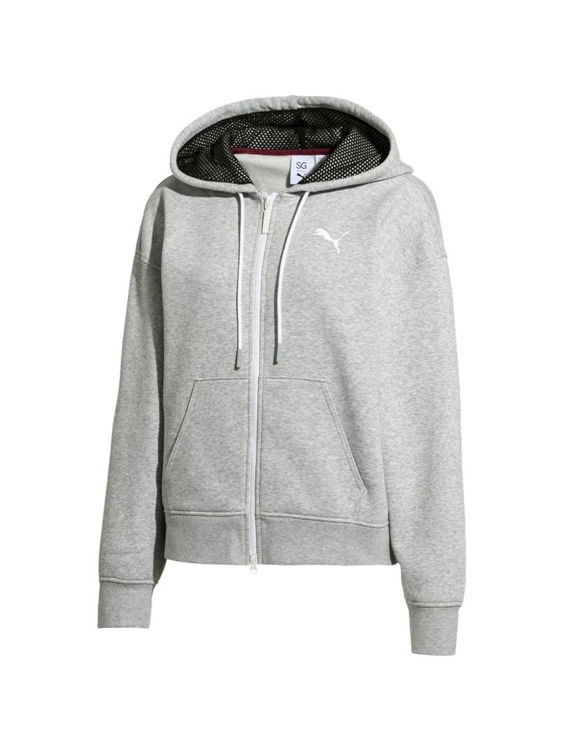 x Selena Gomez zip-up long-sleeve hoodie 1