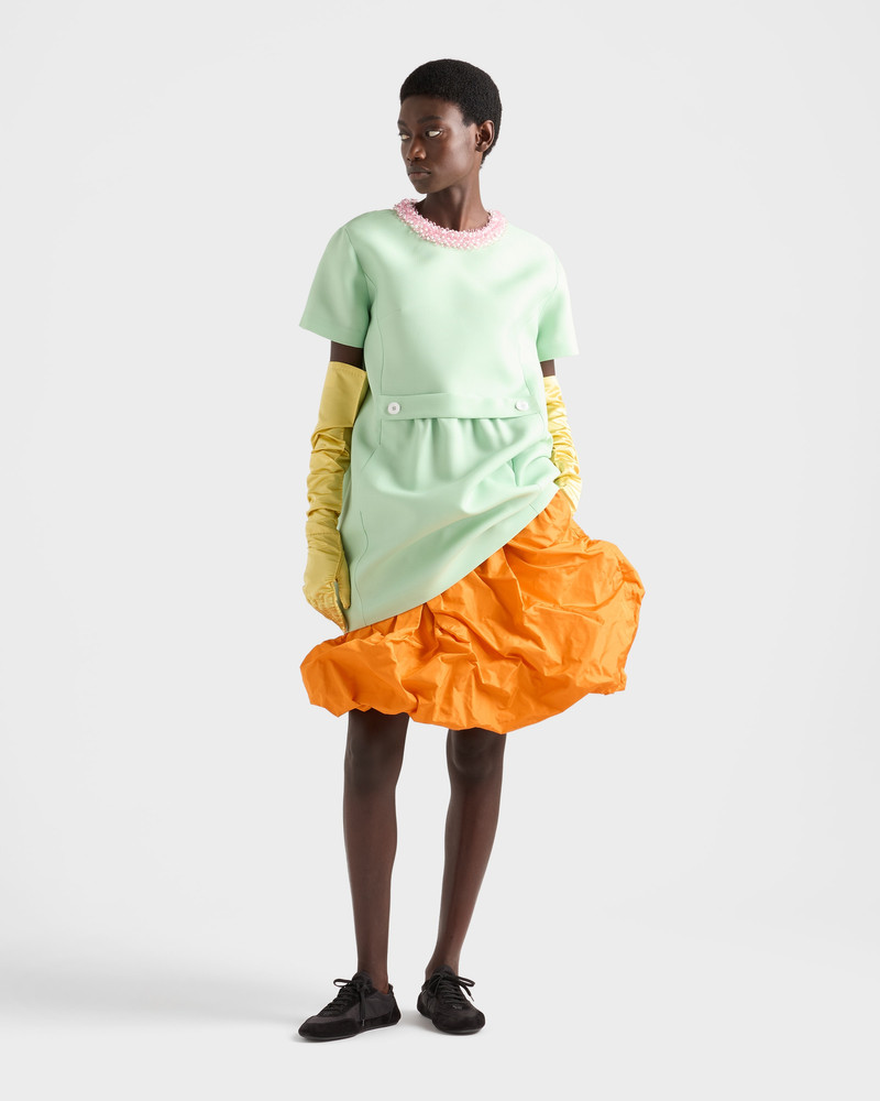 Prada Technical taffeta skirt outlook