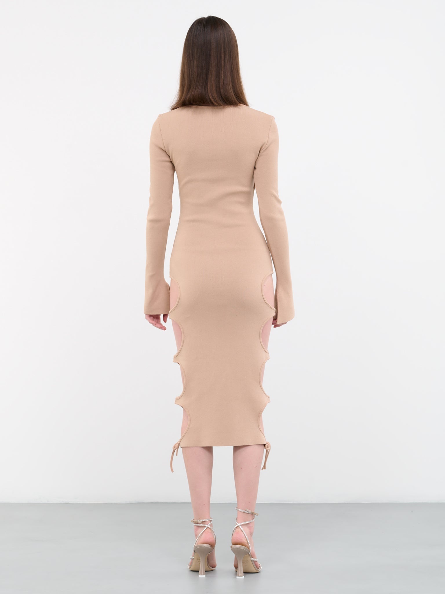 Cut-Out Knit Dress - 3