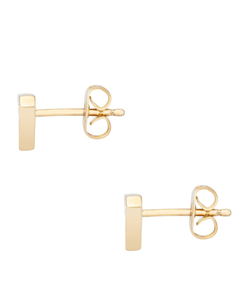 Logo A stud earring set 3