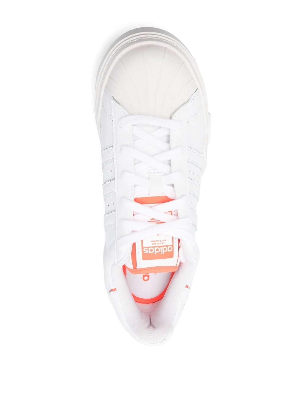 logo-patch low-top sneakers - 4