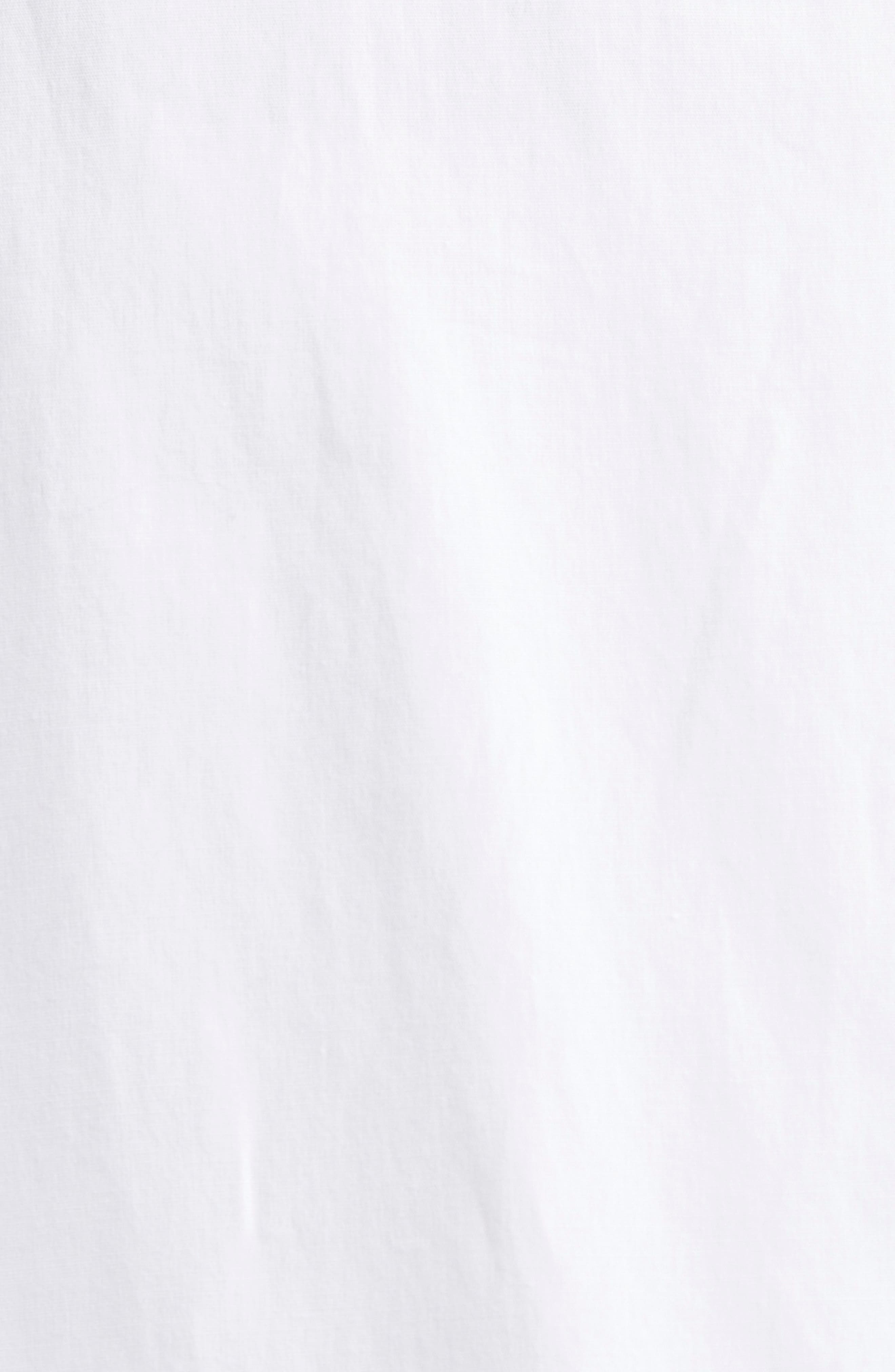 Dolce&Gabbana Cordonetto Lace Detail Poplin Button-Up Shirt in W0800 Bianco Ottico at Nordstrom - 7