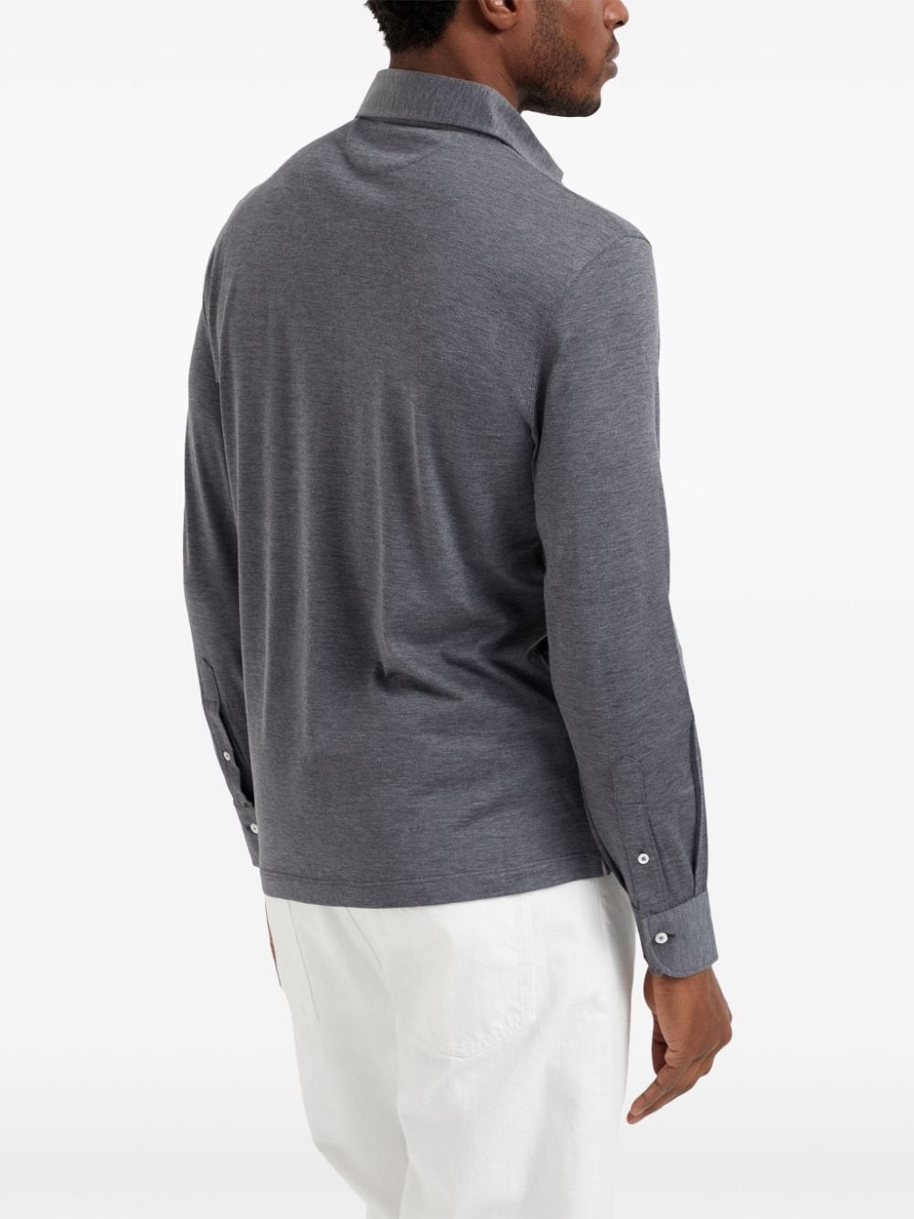 cotton polo shirt - 4