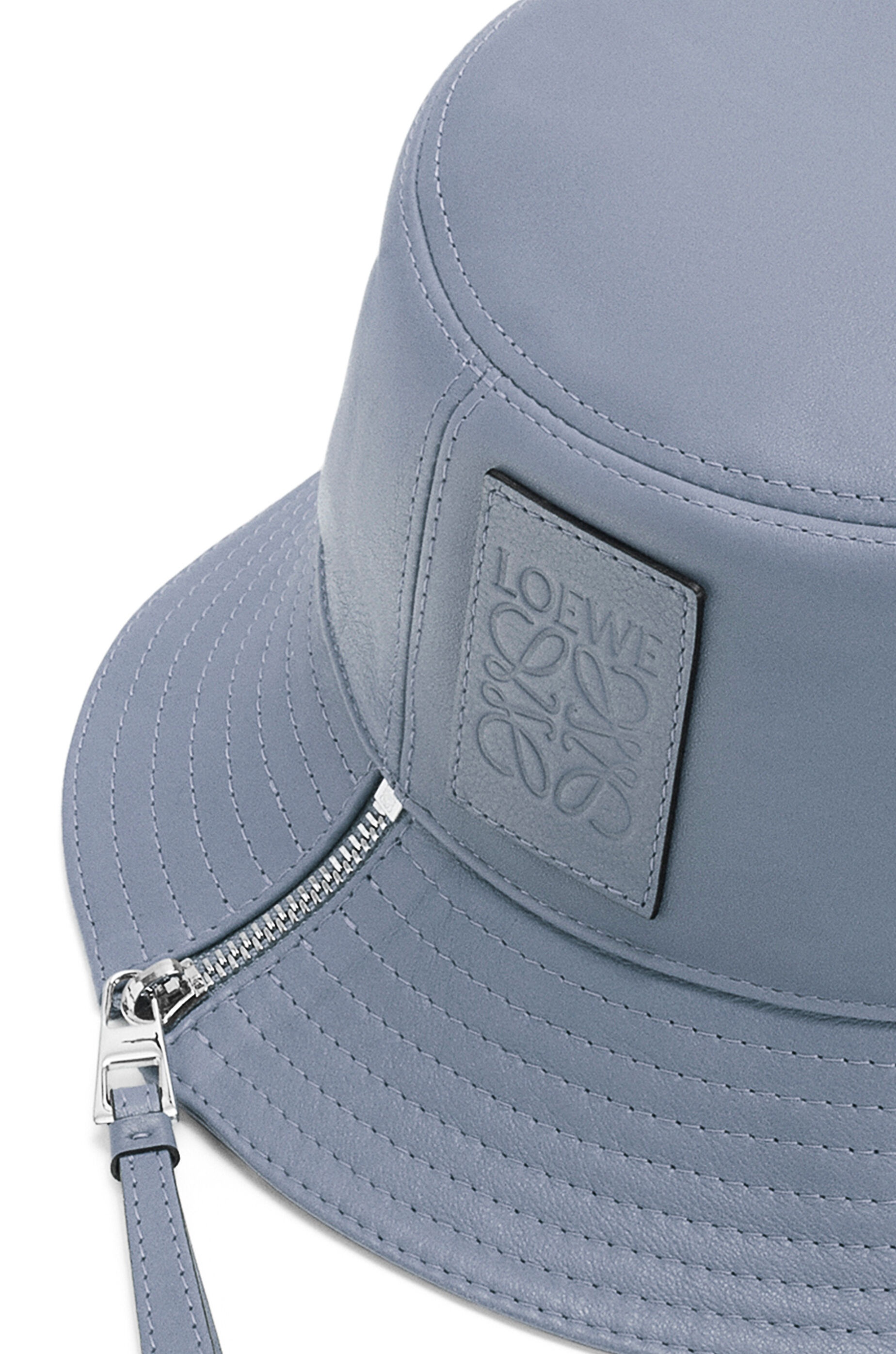 Fisherman hat in nappa calfskin - 4