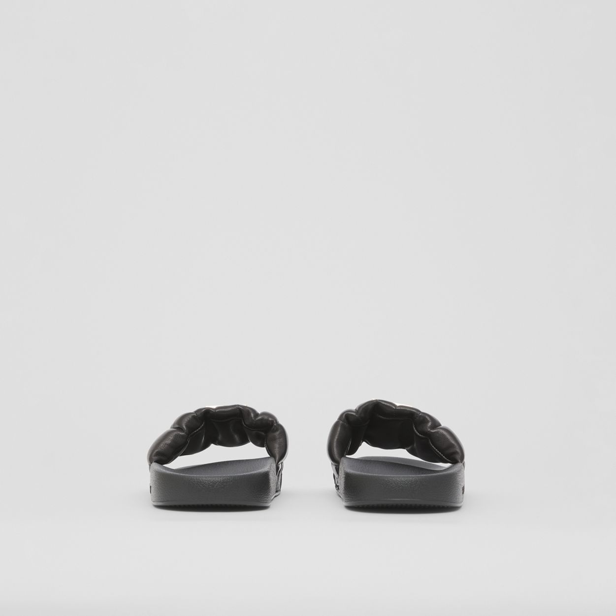 Monogram Motif Quilted Lambskin Slides - 5