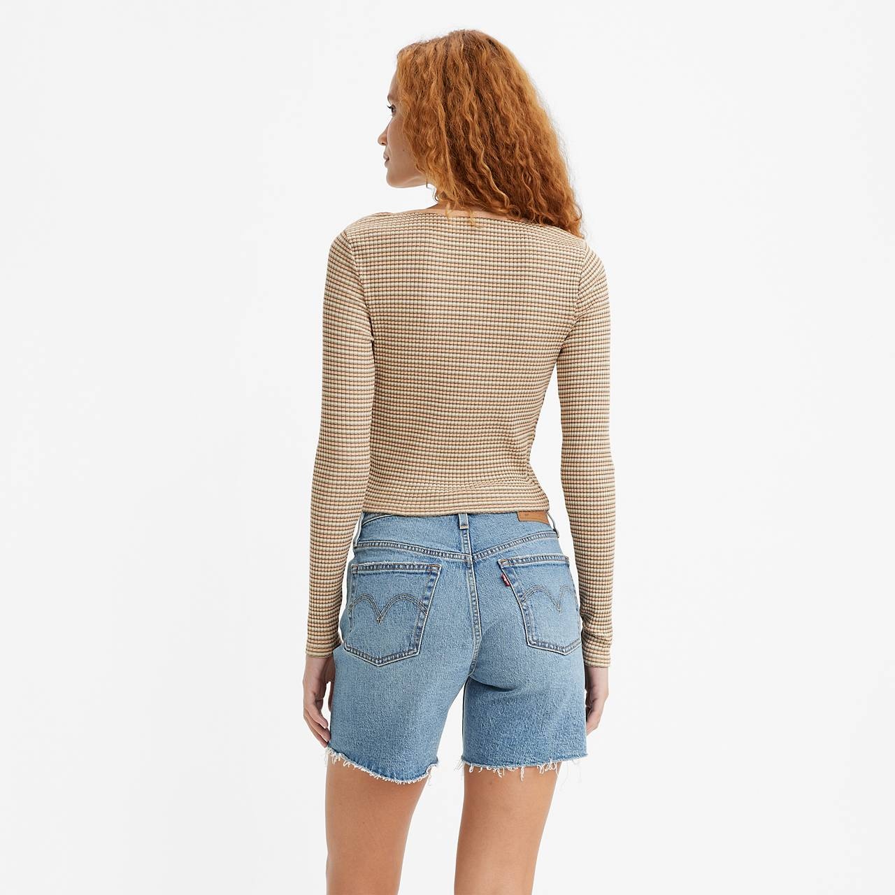 BRITT LONG SLEEVE SNAP FRONT TOP - 2