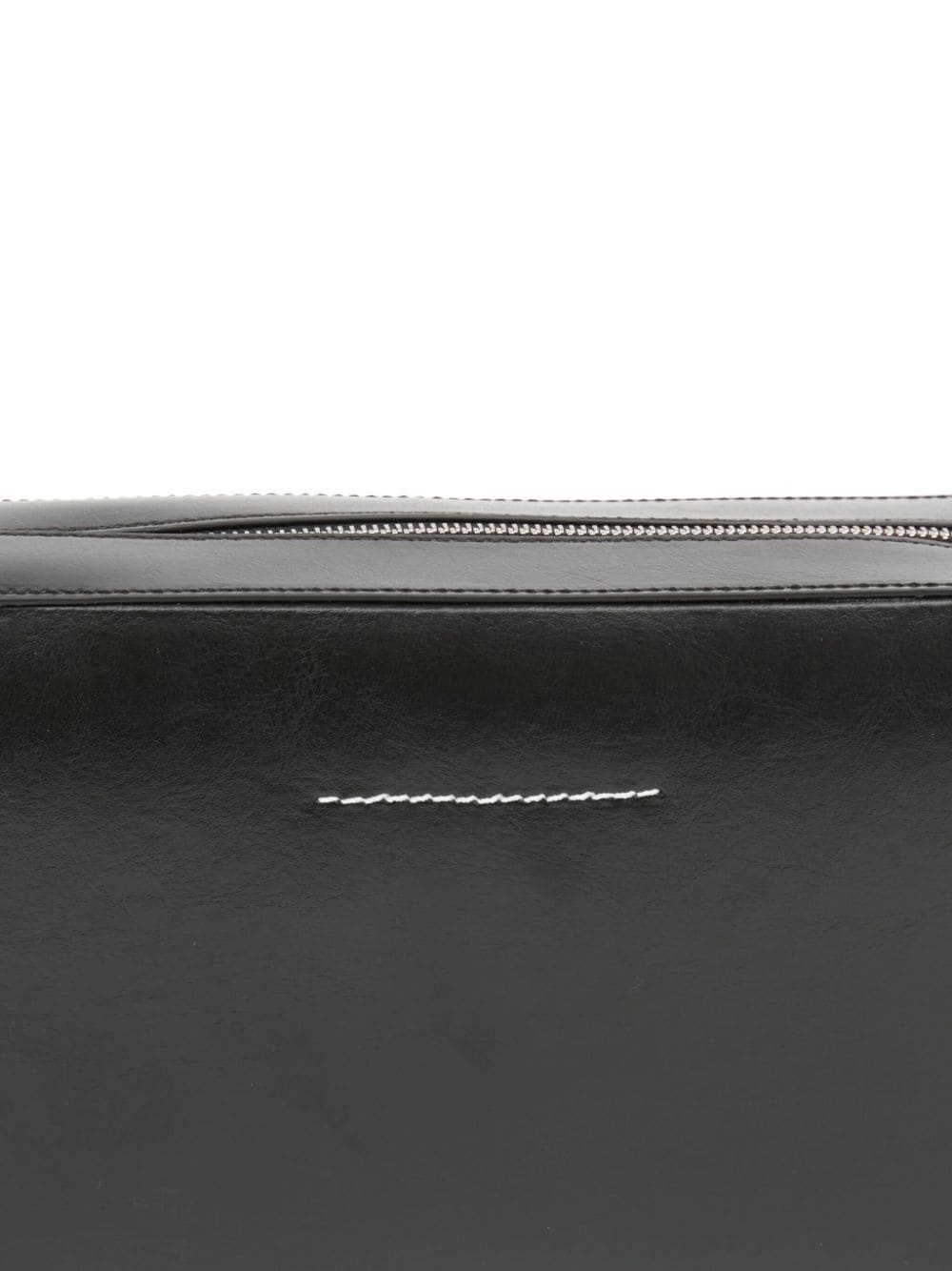 Numeric leather crossbody bag - 7