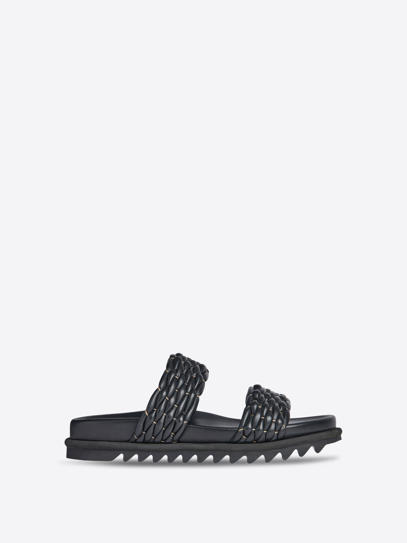 Dries Van Noten BRAIDED LEATHER SANDALS outlook