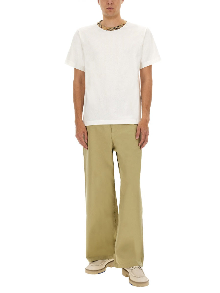 Burberry Men Cotton T-Shirt - 4