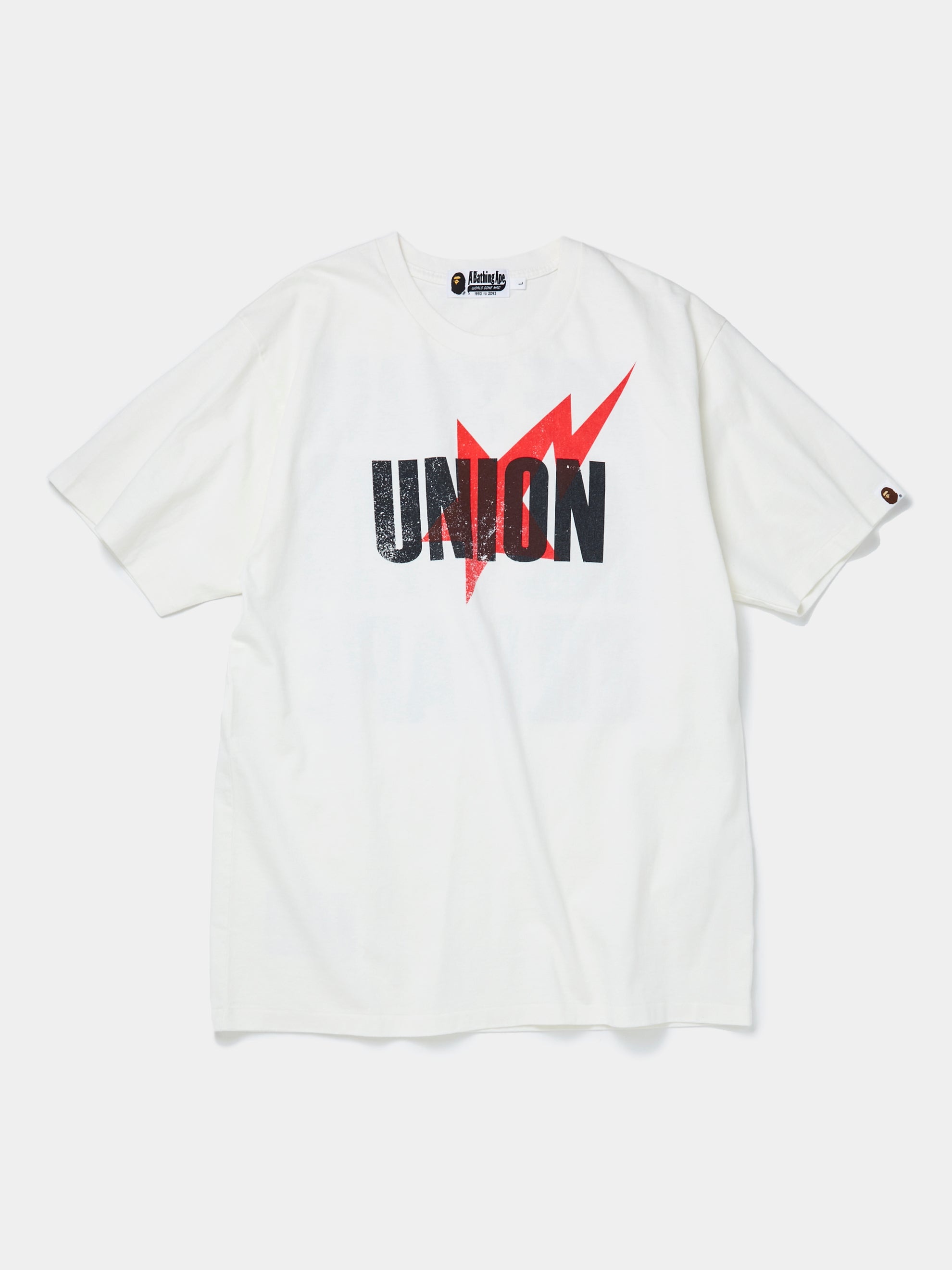 BAPE X UNION STA T-SHIRT (WHITE) - 1