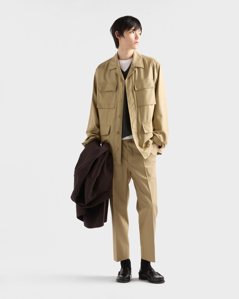 Prada Silk safari jacket outlook