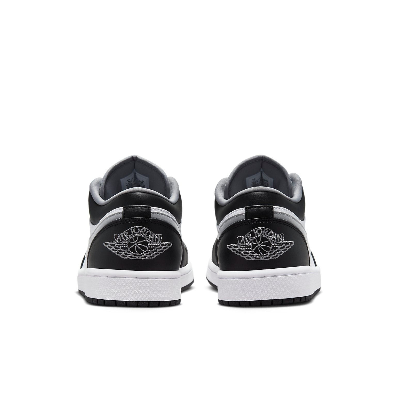 Air Jordan 1 Low 'Black White Grey' 553558-040 - 5