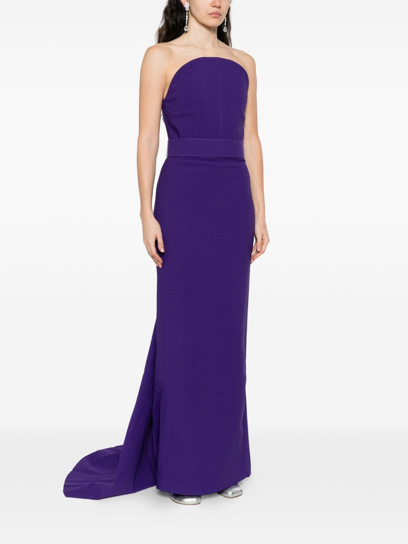 The Citra strapless maxi dress 3
