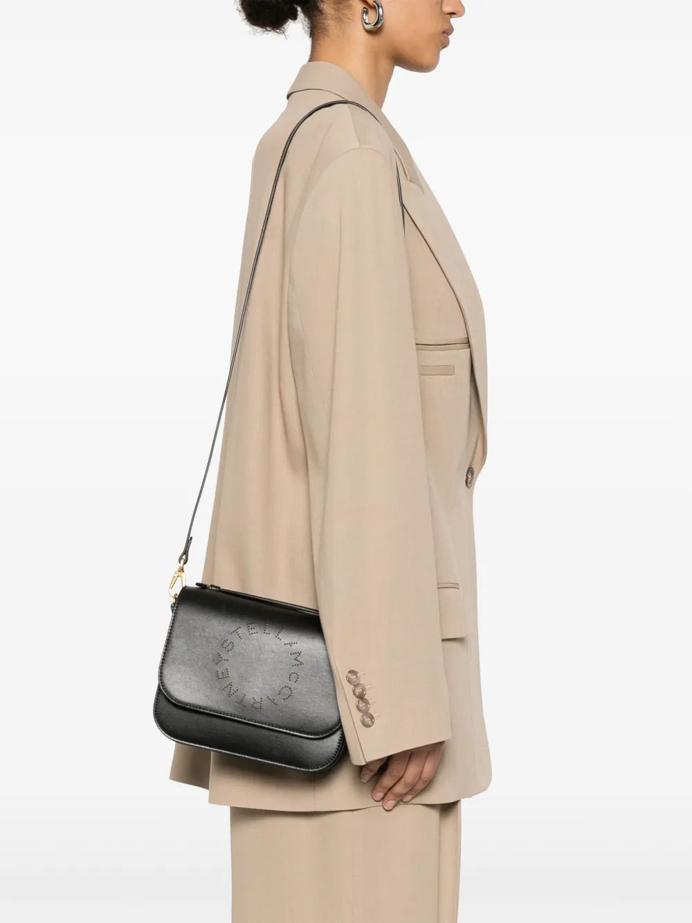 Stella Mccartney Women Crossbody Bag With Perforated Logo - 5