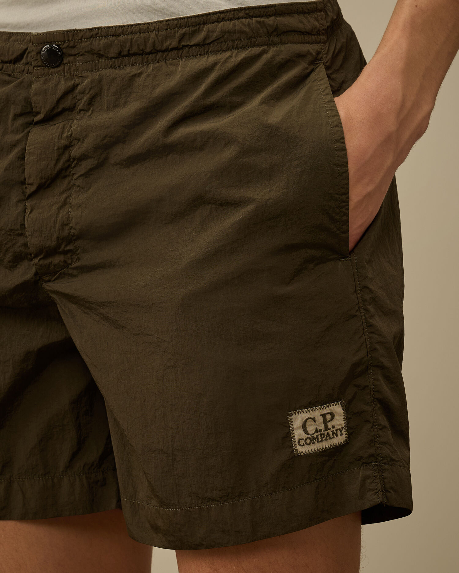 Chrome-E Buttoned Swim Shorts - 5