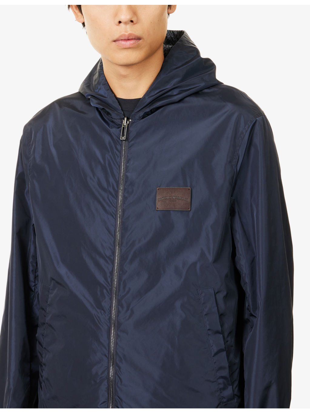 Graphic-Print Windbreaker Shell Jacket - 5