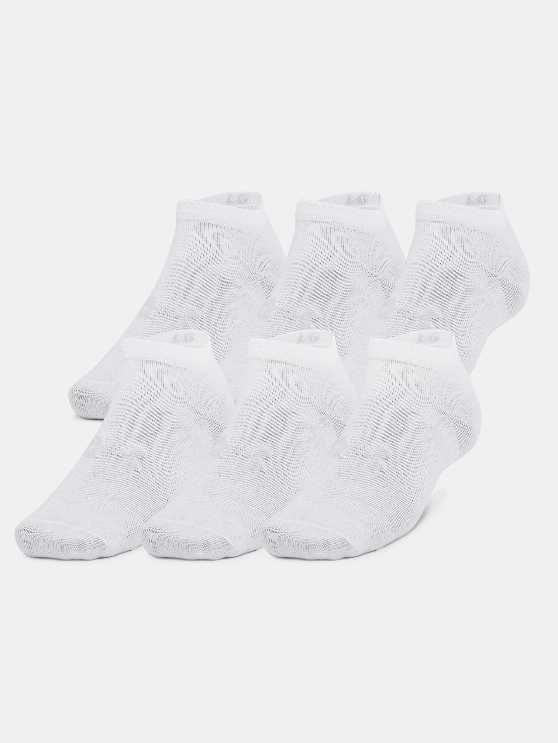Unisex UA Essential 6-Pack Low Cut Socks - 3