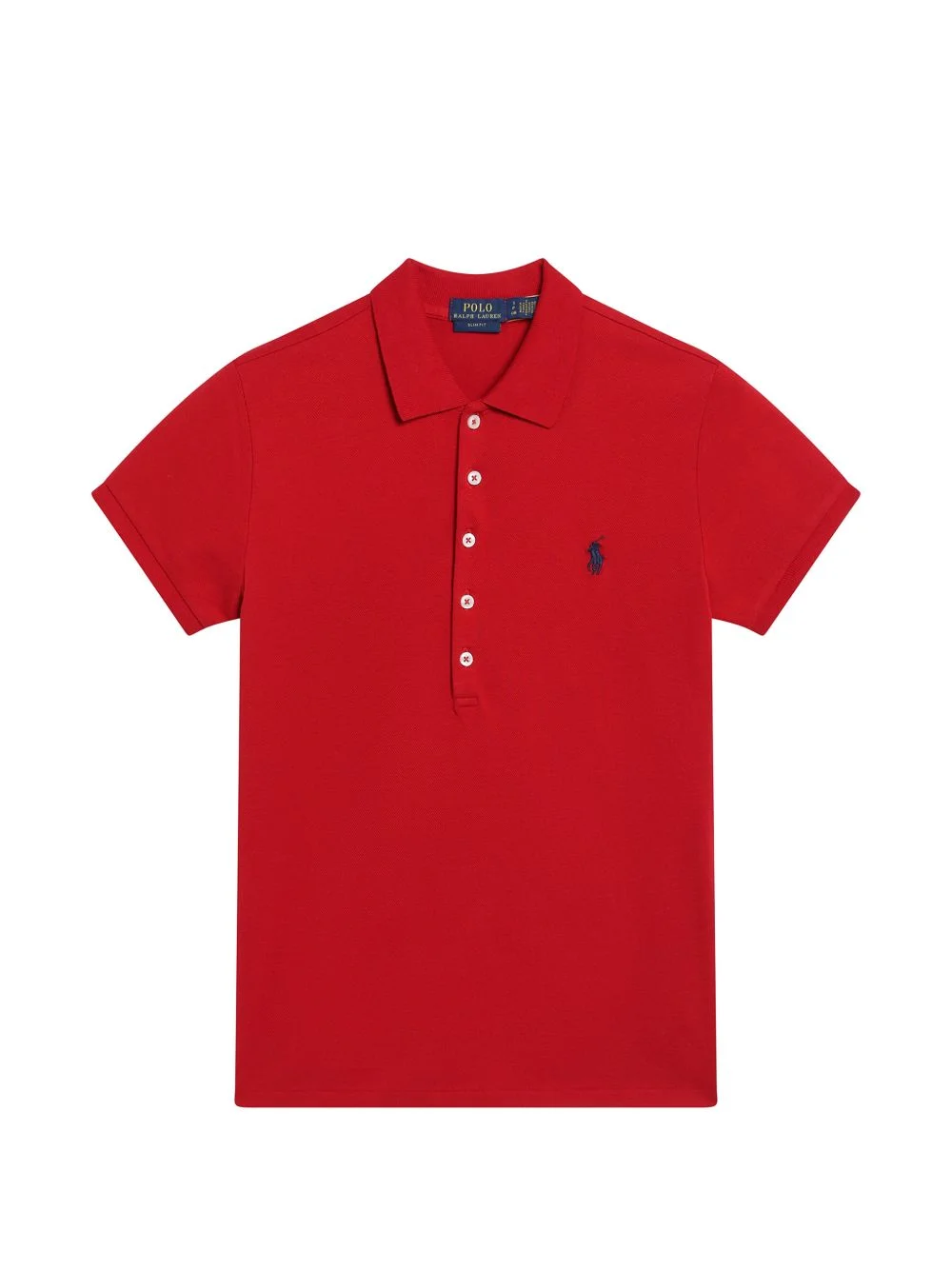 slim fit stretch polo shirt - 1