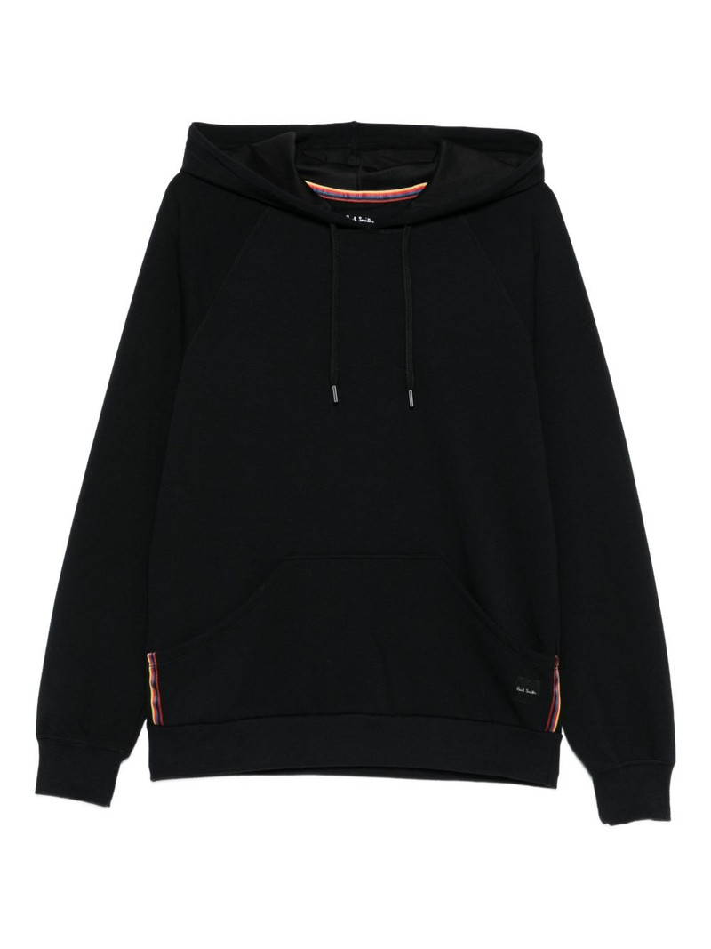 striped-detail hoodie 1