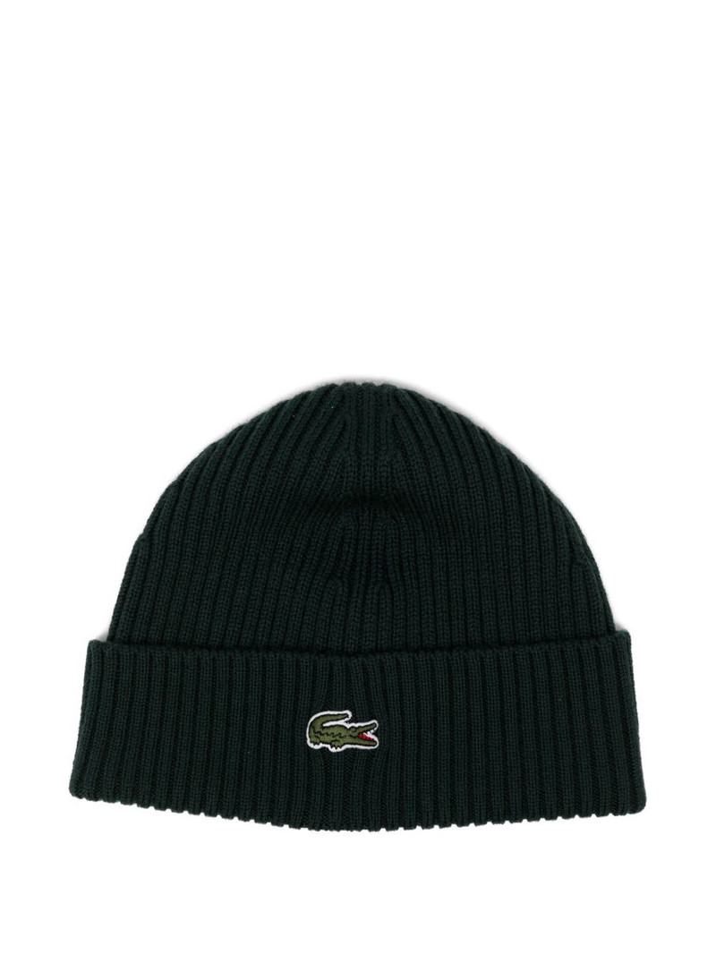 logo-embroidered beanie 1