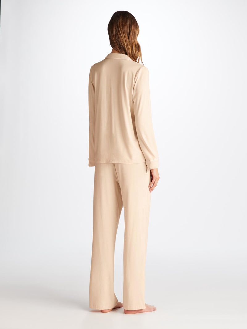 Women's Pajamas Lara Micro Modal Stretch Cream - 4