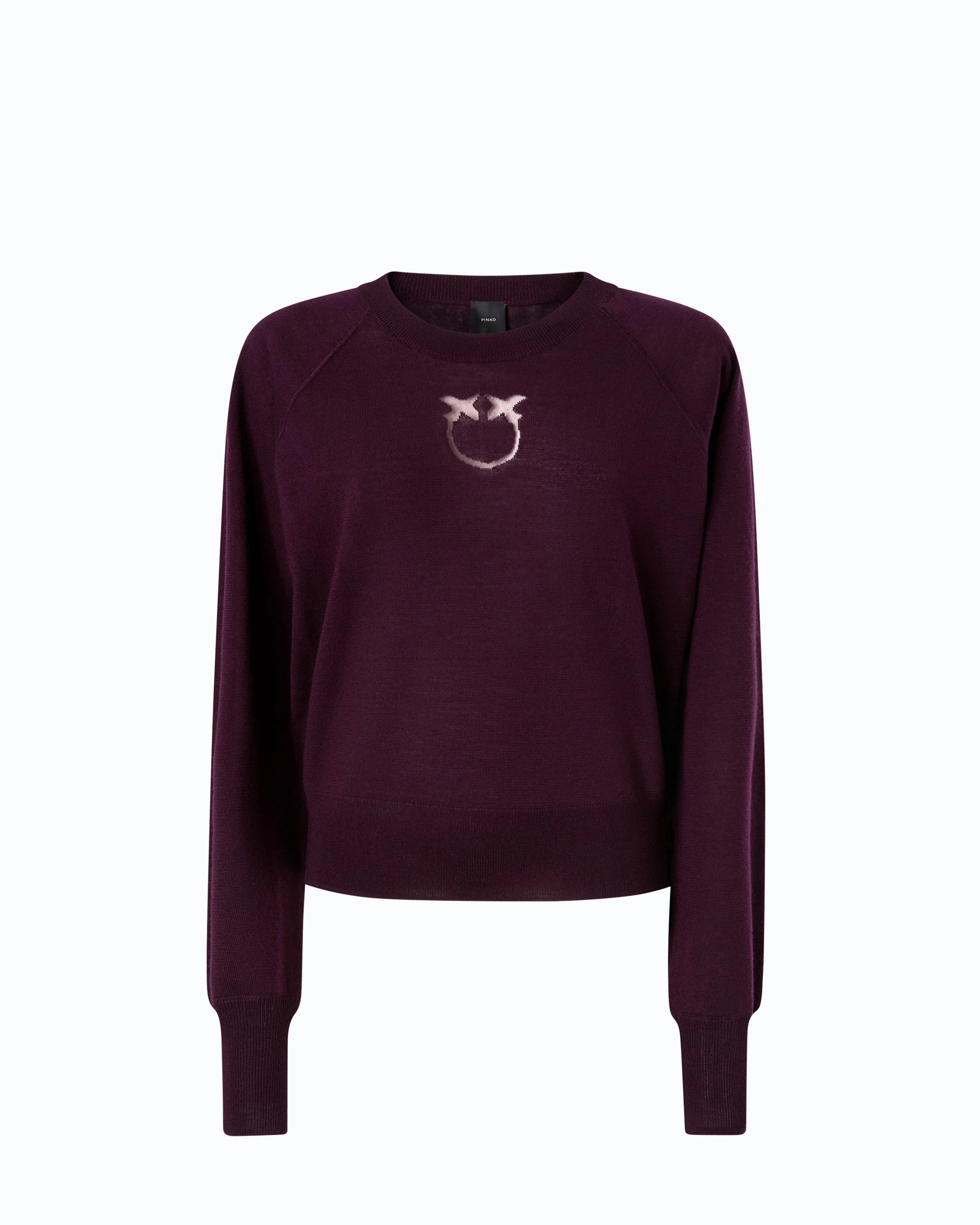 SWEATER WITH LOVE BIRDS LOGO - 1