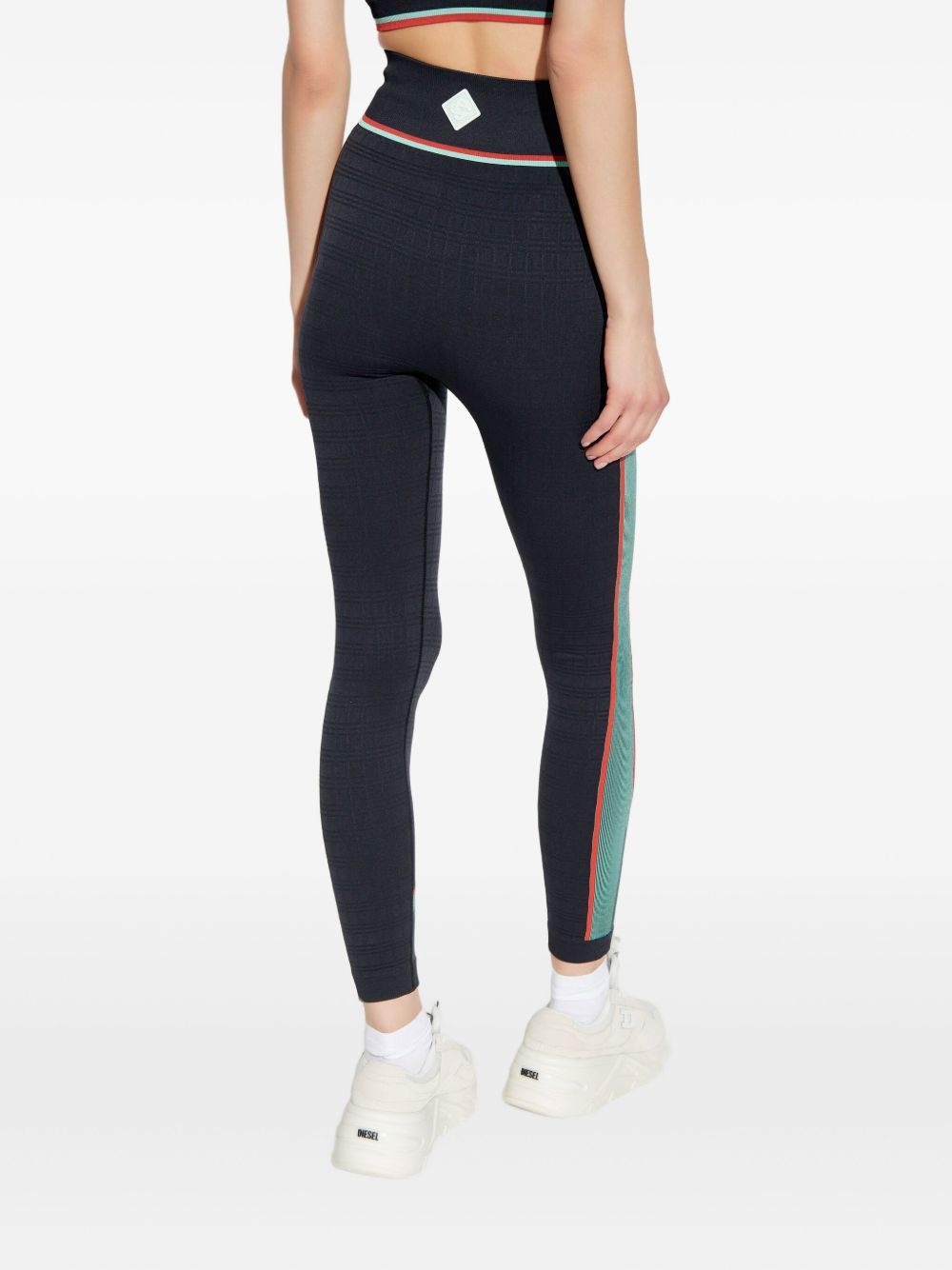 panelled leggings - 4