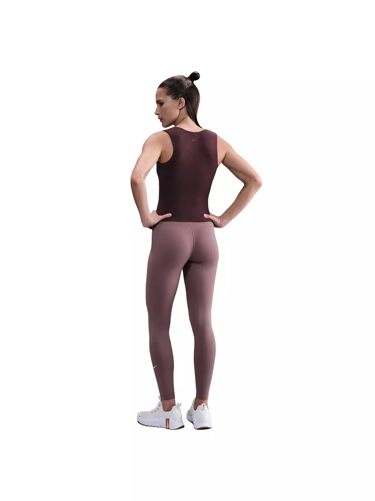 Women's Zenvy Dri-FIT Tank Top -Burgundy - 5