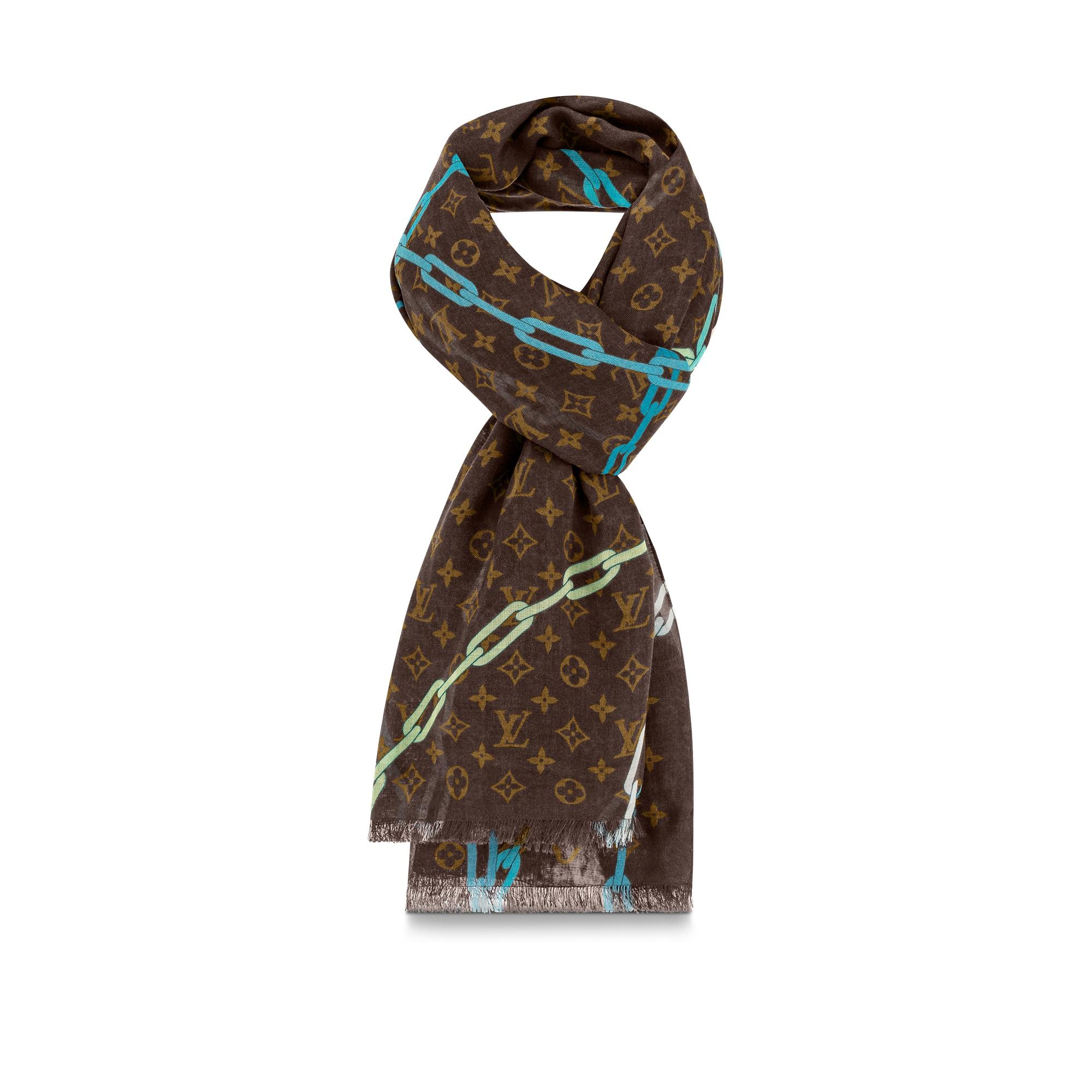 Monogram Chain Stole - 1