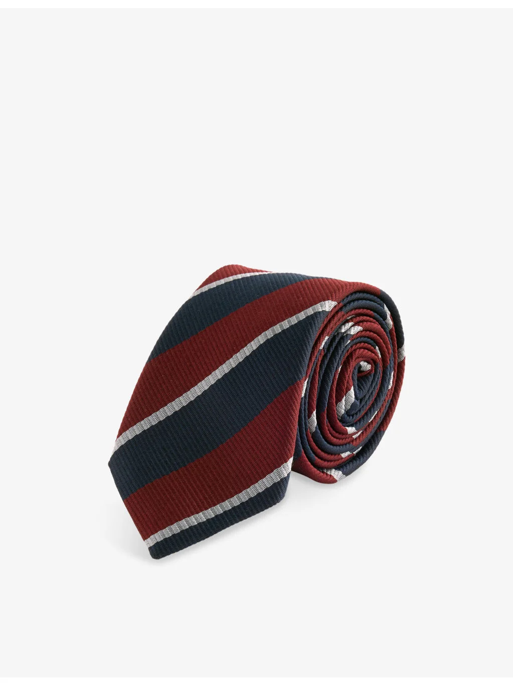 Lene Striped Woven Tie - 1