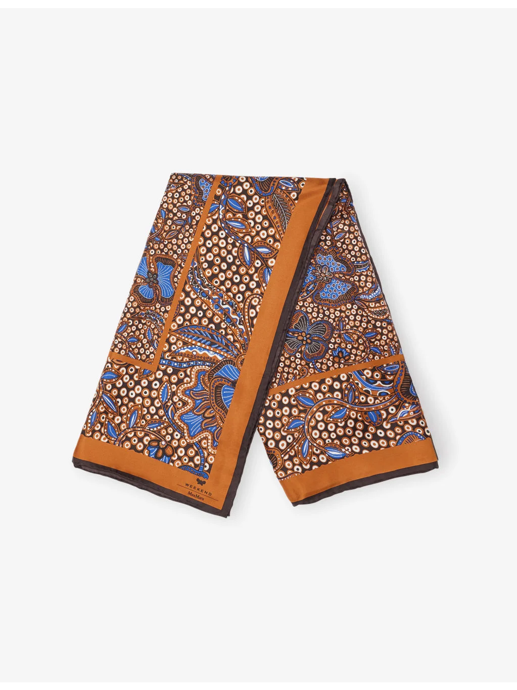 Onesto Printed Silk Scarf - 1