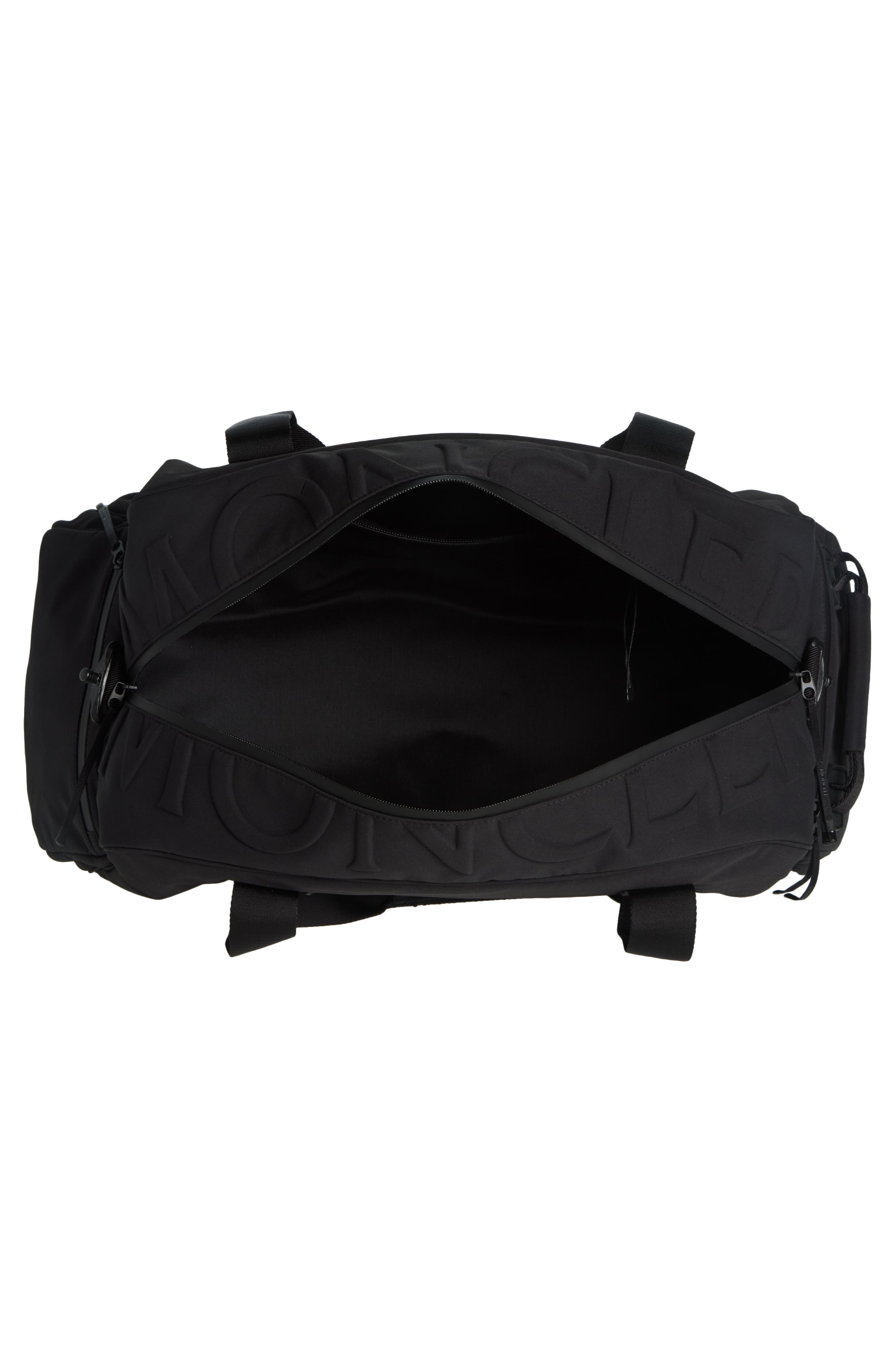 Moncler Alchemy Water Repellent Duffle Bag in Black at Nordstrom - 3