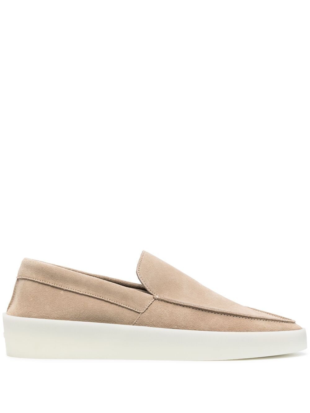 suede slip-on loafers - 1