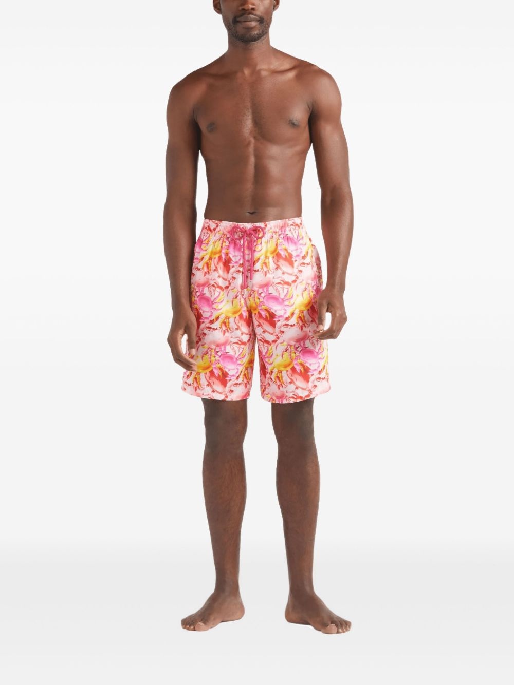 crab-print swim shorts - 2