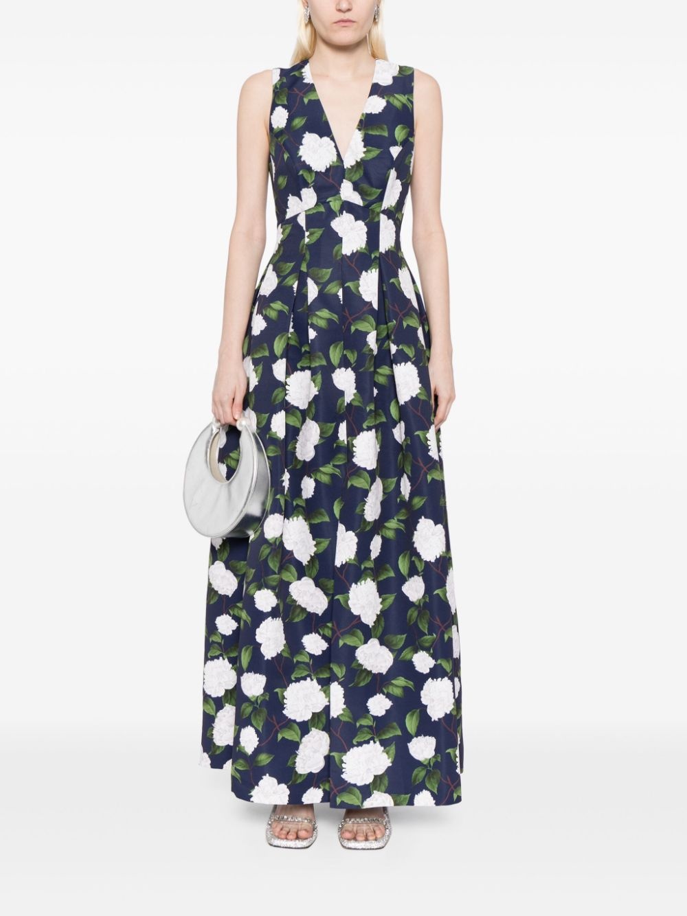 Brooke floral-print gown - 2