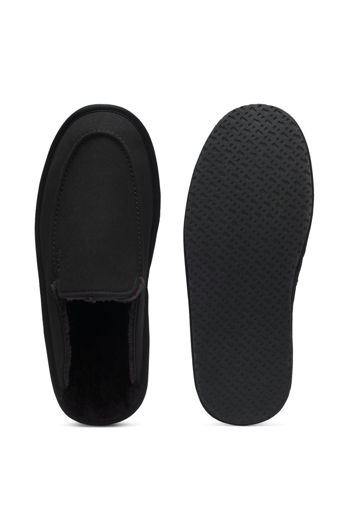 MICROFIBRE SLIPPERS WITH RUBBER SOLE - 4