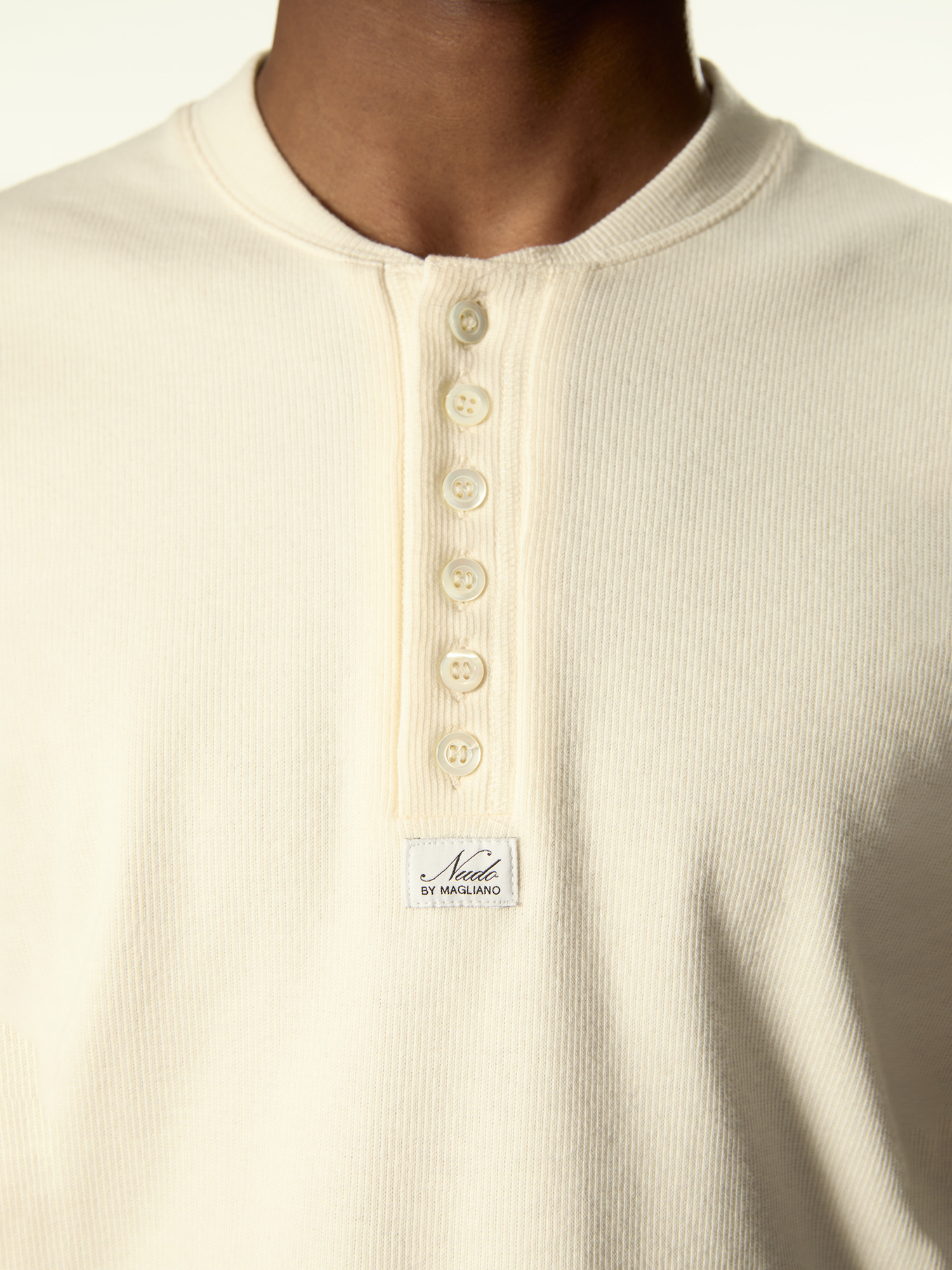 Nudo Serafino Tee Dirty White - 4