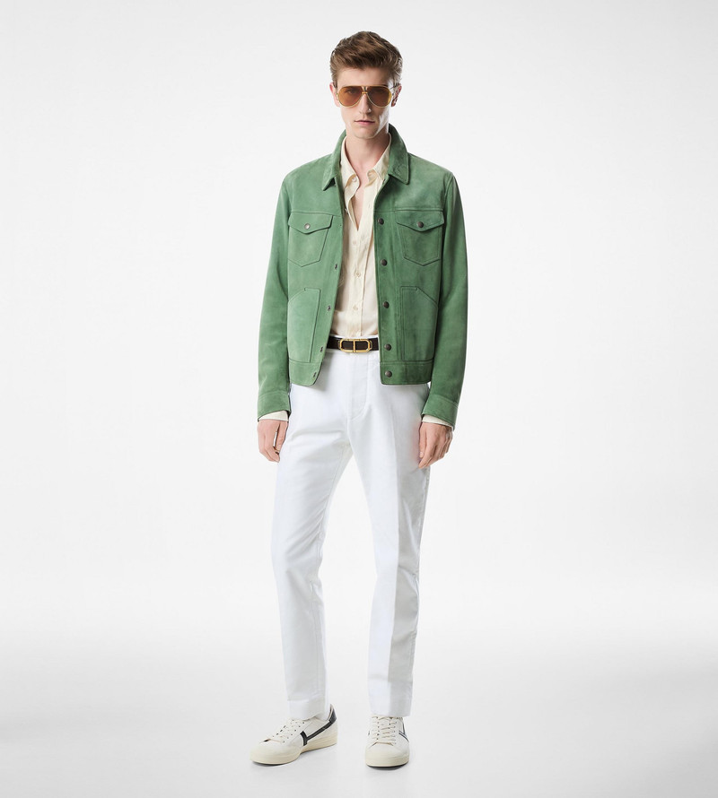 TOM FORD BUTTERY SUEDE WESTERN JACKET outlook