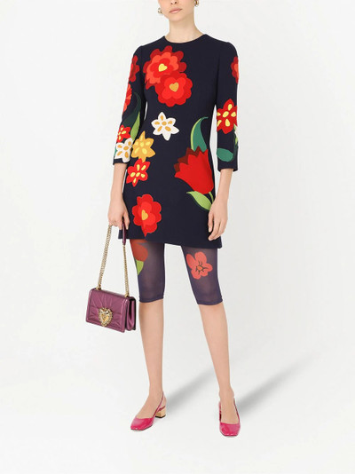 Dolce & Gabbana floral sheer shorts outlook