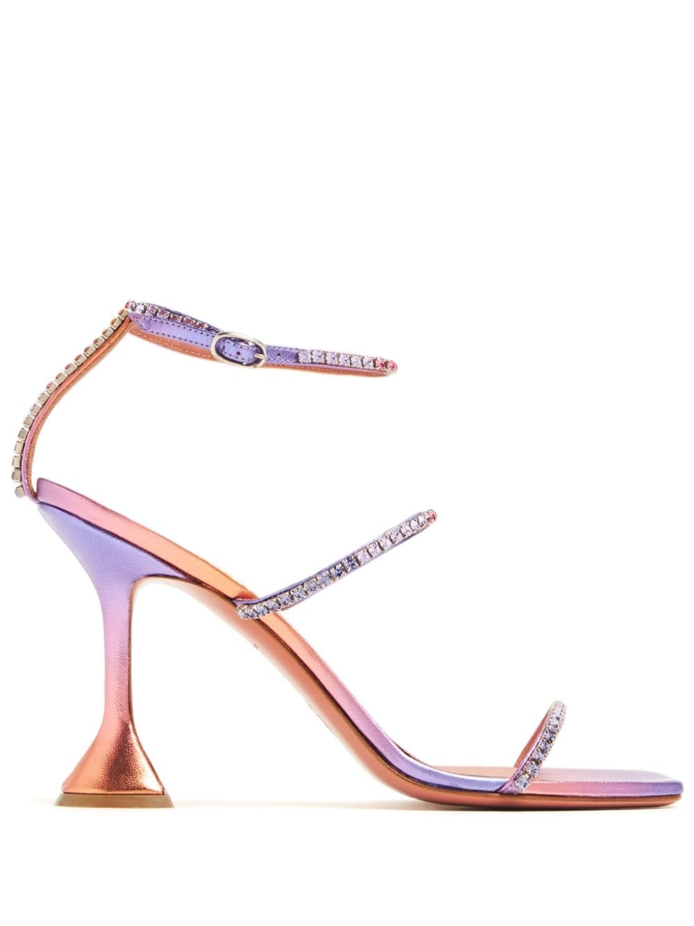 Gilda 95mm crystal-embellished sandals - 1