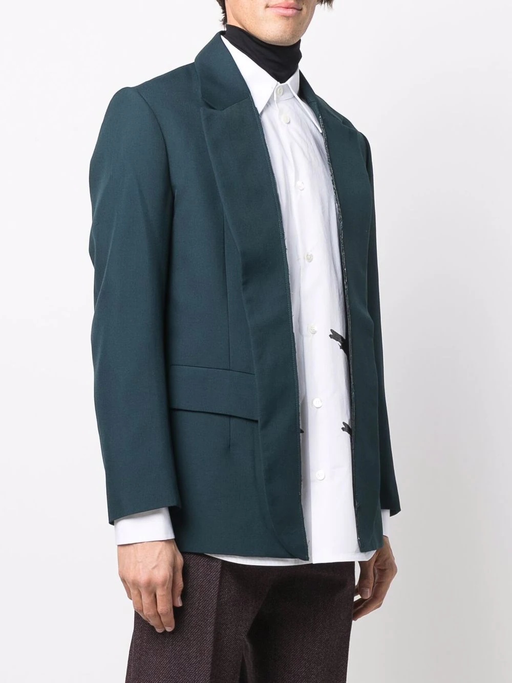 pine green blazer - 3