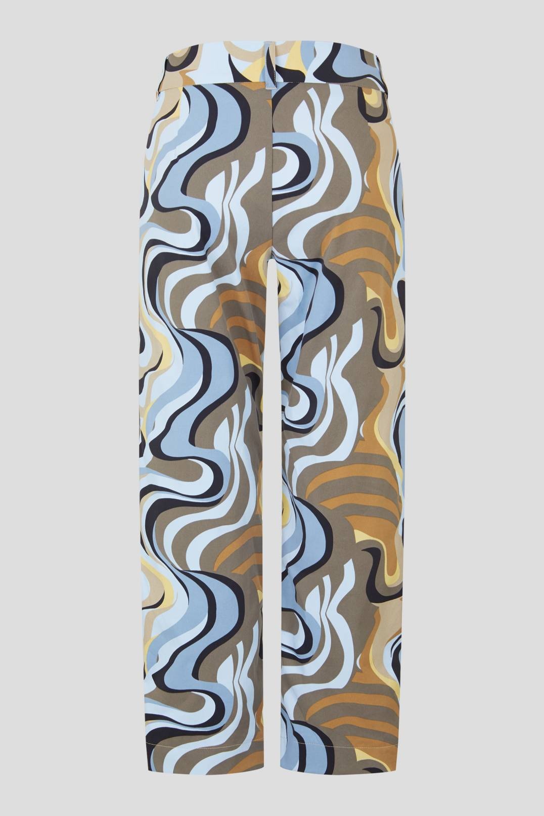DASHA FUNCTIONAL PANTS IN LIGHT BLUE/CARAMEL - 6