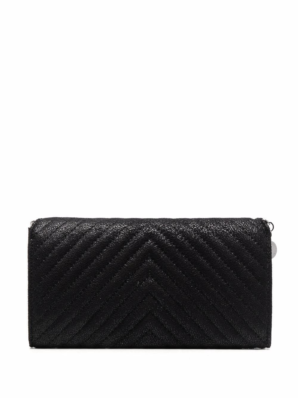 Falabella chevron-quilted continental wallet - 2